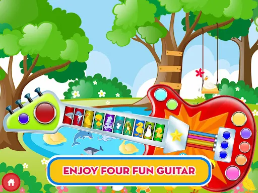 Baby Fun Guitar Animal Noises | Permainan | XWorld
