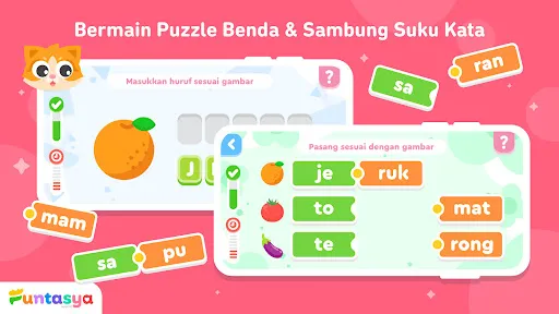 Belajar Membaca Anak TK PAUD | Permainan | XWorld