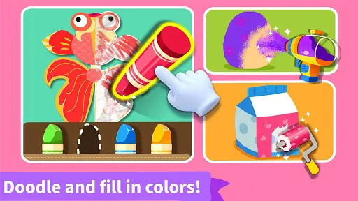 Baby Panda's Art Classroom | Games | XWorld