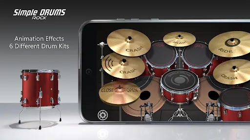 Simple Drums Rock - กลองชุด | 游戏 | XWorld