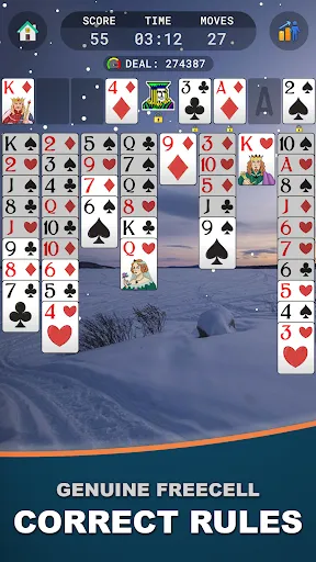 FreeCell Solitaire | Games | XWorld