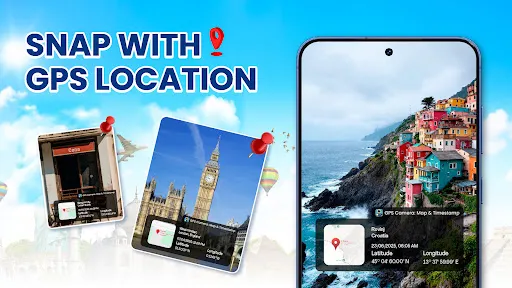 GPS Camera, Map & Timestamp | Permainan | XWorld