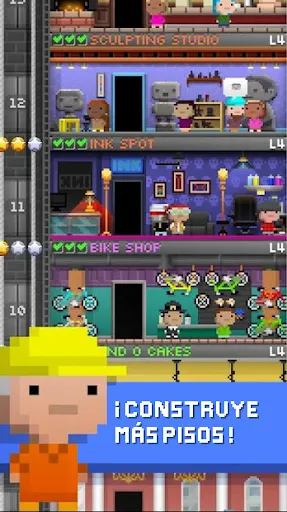 Tiny Tower: 8 Bit Retro Tycoon | juego | XWorld