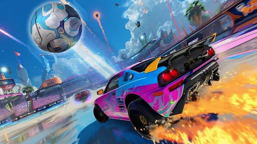 Rocket Car Ball Soccer Game | Jogos | XWorld