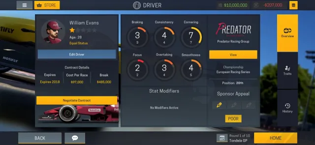 Motorsport Manager Mobile 2 | Permainan | XWorld