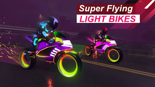 luz moto volador acrobacias | juego | XWorld