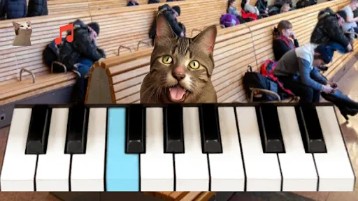 Pop Cat Piano | Игры | XWorld