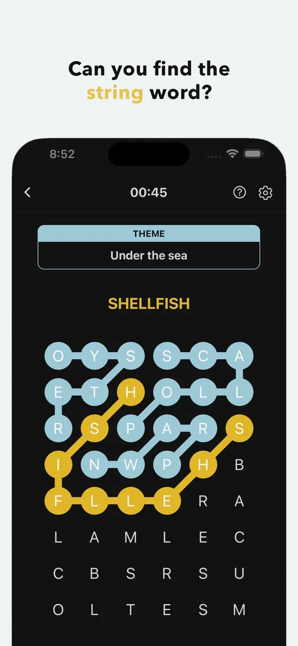 Strings - Strands Word Search | 游戏 | XWorld