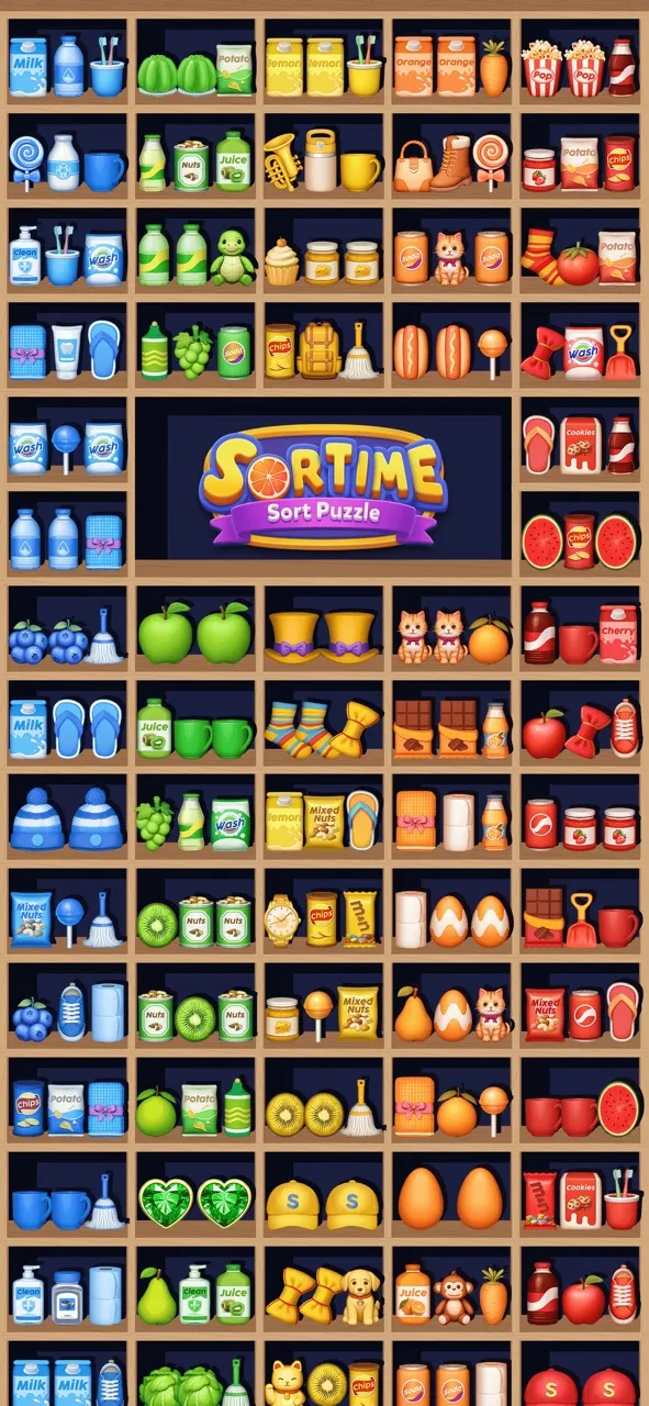 Sortime - Goods Sort Puzzle | 游戏 | XWorld
