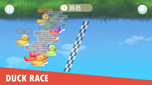 Duck Race: Name Picker | juego | XWorld