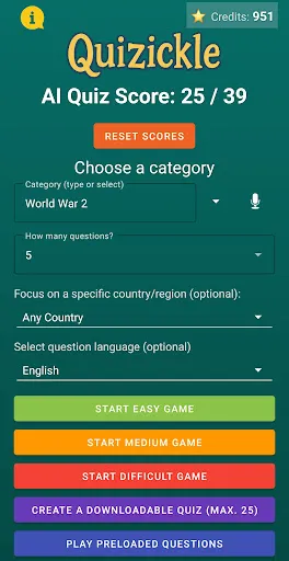 Quizickle: AI Trivia Quiz | 游戏 | XWorld Quizickle: AI Trivia Quiz | 游戏 | XWorld
