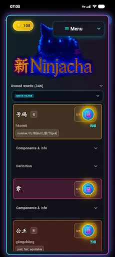Ninjacha | Permainan | XWorld