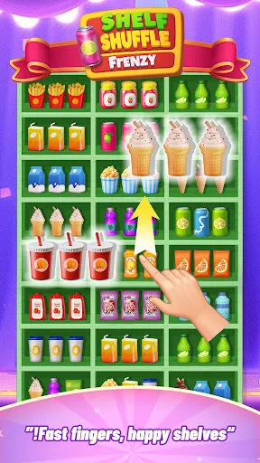 Shelf Shuffle Frenzy | Permainan | XWorld