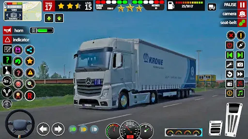 Euro Truck Driving Truck Game | Permainan | XWorld