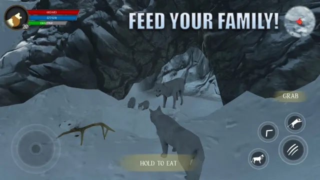 Arctic Wolf Survival Simulator | 游戏 | XWorld