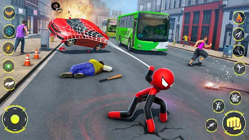 StickMan Rope Hero Spider Game | juego | XWorld