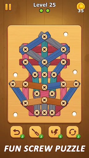 Screw Nuts - Wood Bolts | Games | XWorld Screw Nuts - Wood Bolts | Games | XWorld