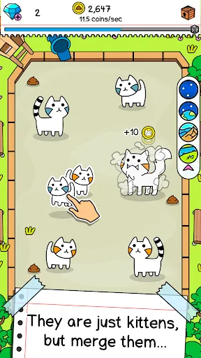 Cat Evolution: Merge Animals | Games | XWorld