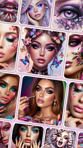 Makeup Color Paint By Number | Игры | XWorld