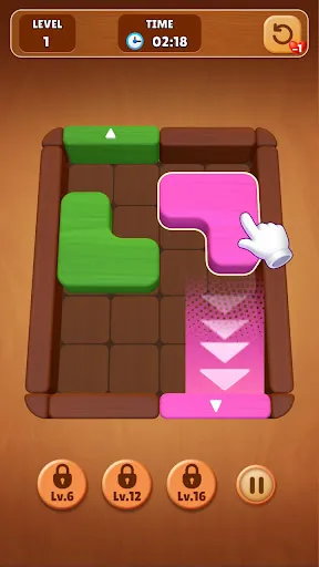 Wood Escape: Color Block | 游戏 | XWorld