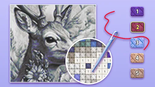 Cross Stitch: Color by Number | Games | XWorld Cross Stitch: Color by Number | Games | XWorld