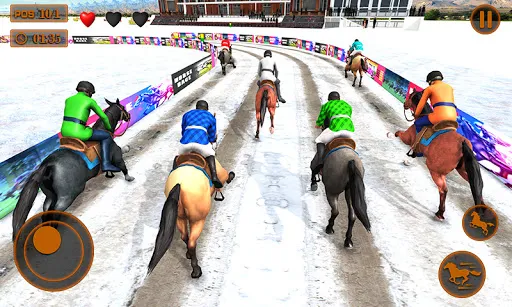 Mounted Horse Racing Games | Games | XWorld