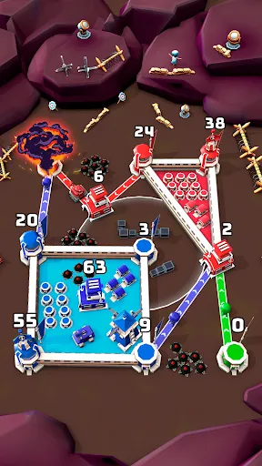 Tower Battle: Connect Towers | Permainan | XWorld