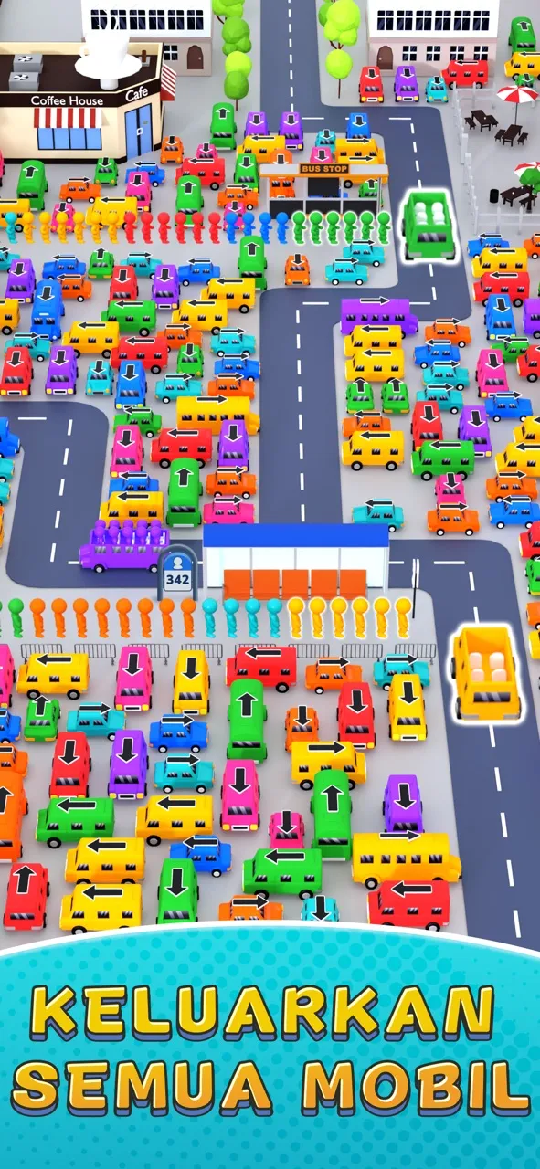 Pelarian Mobil Parkir | Permainan | XWorld