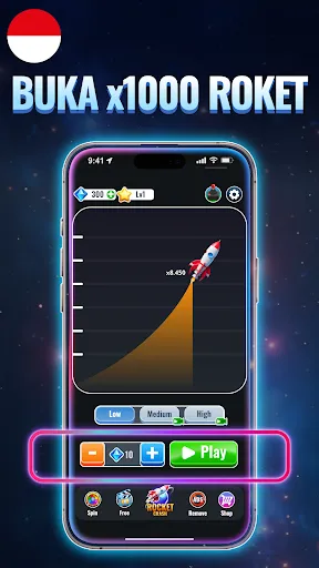 Crash Rocket - Win & Crash | Permainan | XWorld