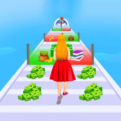 XWorld | Running Girl 3D Money Run Game