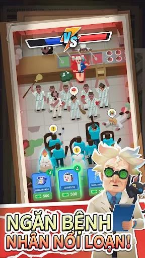 Bệnh Viện Điên Tycoon | Games | XWorld