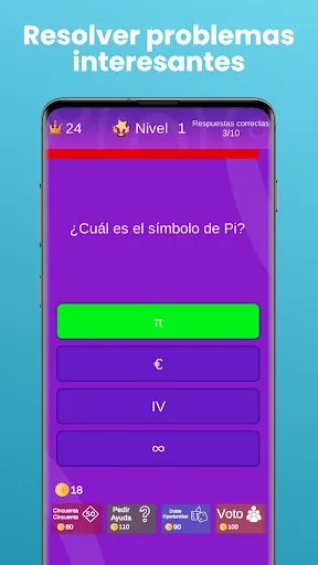 Cuestionario de Matemáticas | juego | XWorld