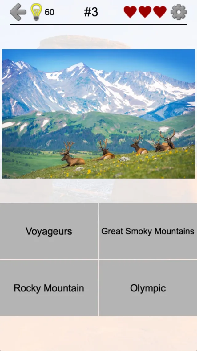 National Parks of the US: Quiz | Games | XWorld