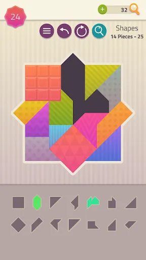 Polygrams - Tangram Puzzles | Permainan | XWorld