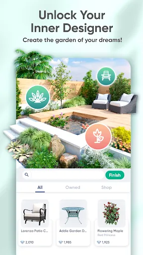 Garden Joy: Design Game | Permainan | XWorld