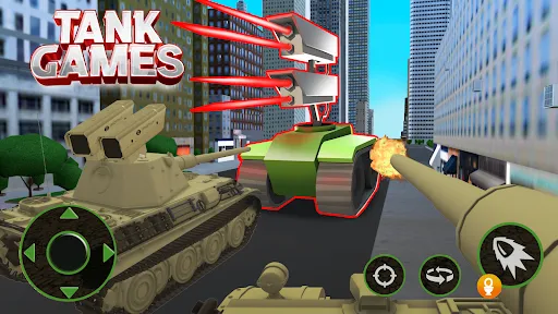 Tank Games: Merge Warzone Army | เกม | XWorld