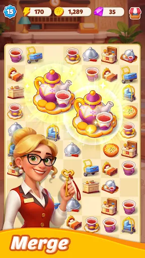 Hotel Manor: Merge Game | 游戏 | XWorld