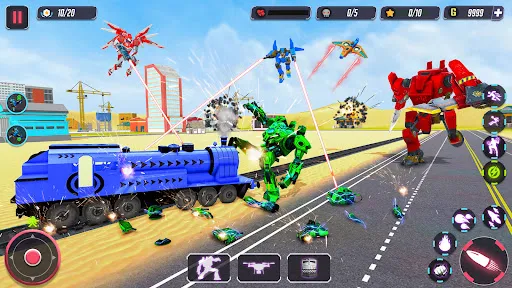 Limo Car Game Robot Games | Permainan | XWorld