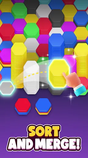 Hexa Sort | juego | XWorld