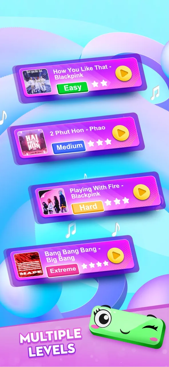 Duet Tiles: Фортепиано и вокал | Игры | XWorld