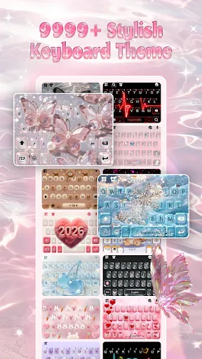 Simple Pink Butterfly Theme | Permainan | XWorld