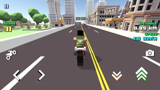 Blocky Moto Racing - motor | Permainan | XWorld