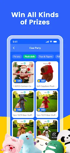 ClawParty - Real Machines! | 游戏 | XWorld
