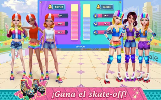 Patinadoras | juego | XWorld