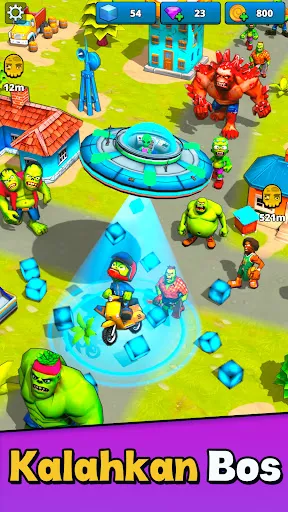 Aliens vs Zombies: Invasi | Permainan | XWorld