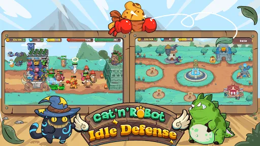 CatTower Idle TD: Battle arena | Permainan | XWorld