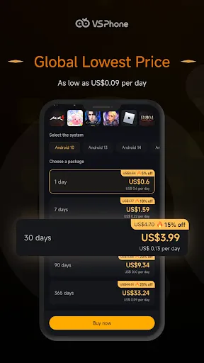 Ponsel Cloud VSPhone | Permainan | XWorld Ponsel Cloud VSPhone | Permainan | XWorld