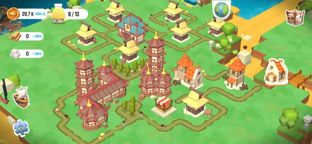 BUILDEROK™ Cities torchlights | Games | XWorld