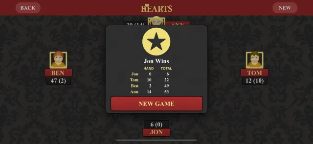 Hearts Premium | เกม | XWorld