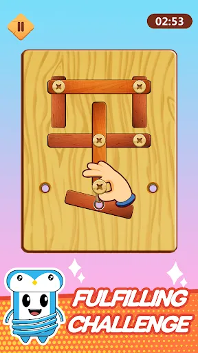 Wood Nuts & Bolts Puzzle | Games | XWorld